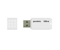 GOODRAM 128GB UME2 odczyt 20MB/s USB 2.0 biały - 606424 - zdjęcie 2